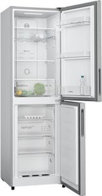 Bosch KGN27NLFAG, Free-standing fridge-freezer with freezer at bottom