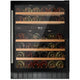 CDA CFWC604BL 60cm Freestanding/Undercounter Dual Zone Wine Cooler