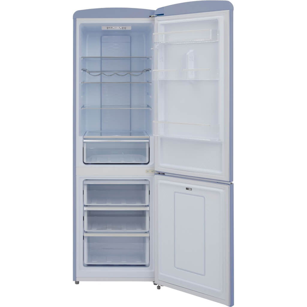 CDA Florence Sea Holly 199cm High 60/40 Frost Free Fridge Freezer - Sea Holly