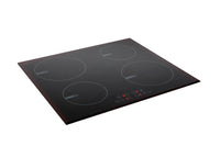 NordMende HCI62FL 60cm 4 Zone Induction Hob Black Glass