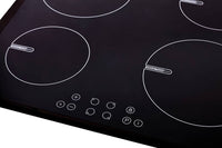 NordMende HCI62FL 60cm 4 Zone Induction Hob Black Glass