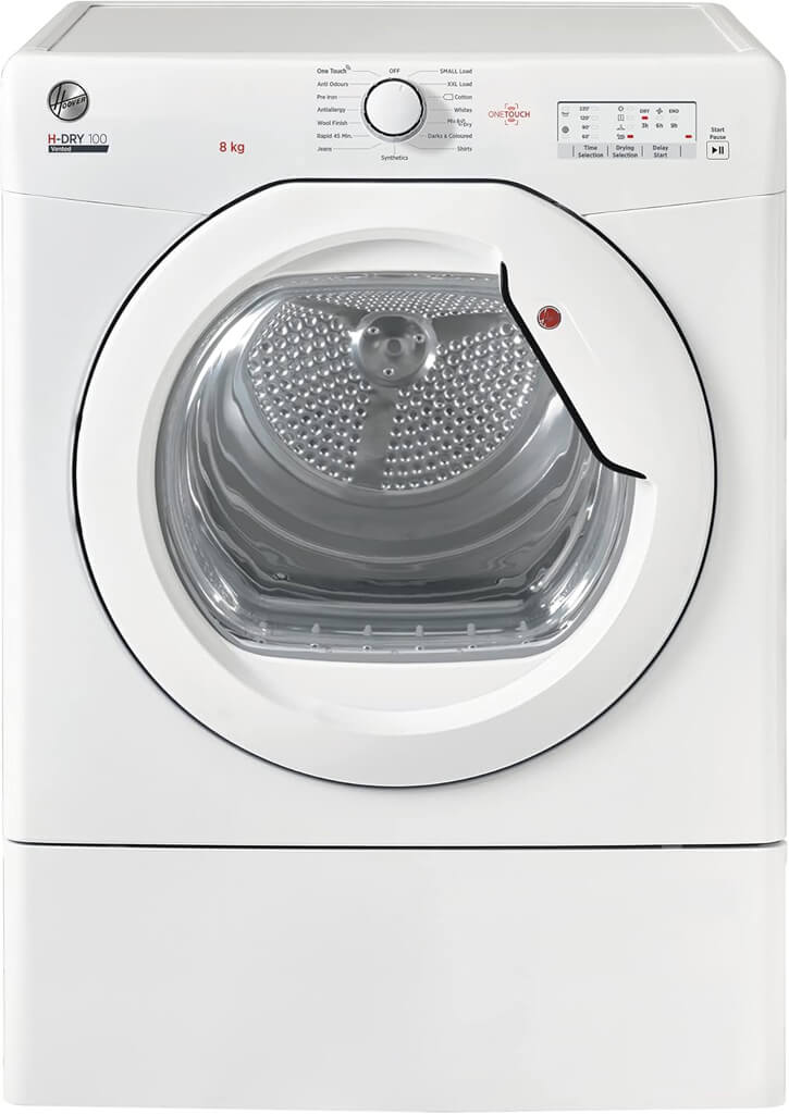 Hoover HLEV8LG-80 Freestanding 8kg Vented Tumble Dryer