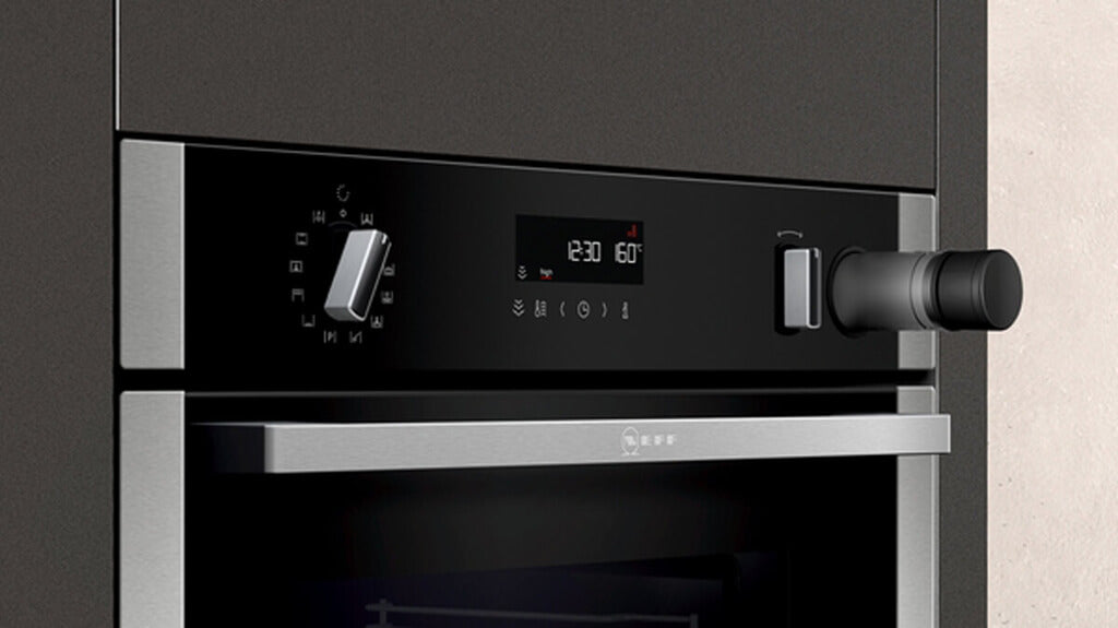Neff B3AVH4HN1, Built-in oven with added steam function