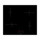 Statesman 60cm 4 Zone Induction Hob - Black