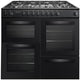 Inalto IR100DFMCB/SL 100cm Dual Fuel Range Cooker
