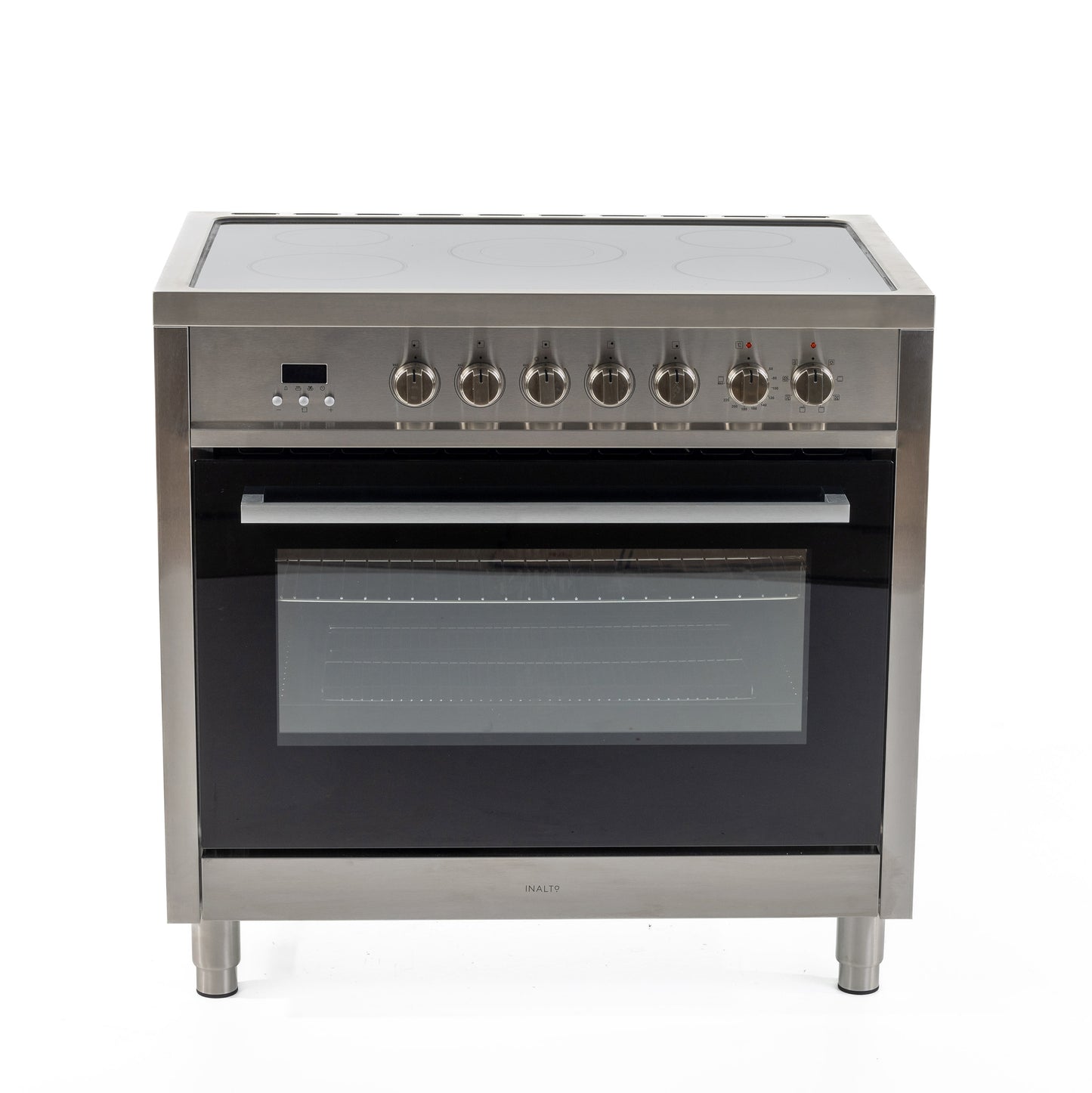 Inalto IR90DFB/SS Dual Fuel Range Cooker