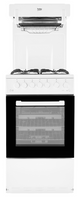 Beko KA52NEW Freestanding Gas Single Oven Cooker - White