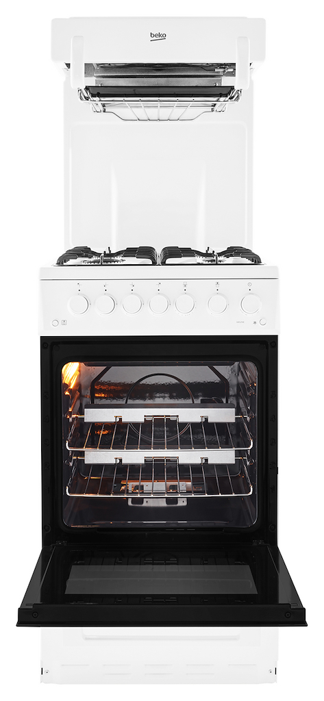 Beko KA52NEW Freestanding Gas Single Oven Cooker - White
