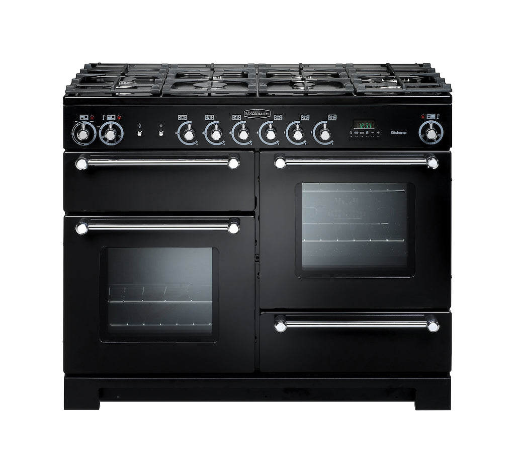 Rangemaster KCH110NGFBL/C 110cm Gas Range Cooker