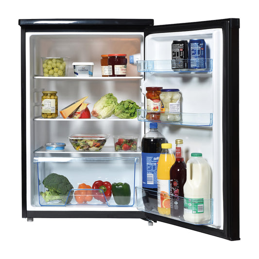 Statesman L255B 55cm Under Counter Larder Fridge Black