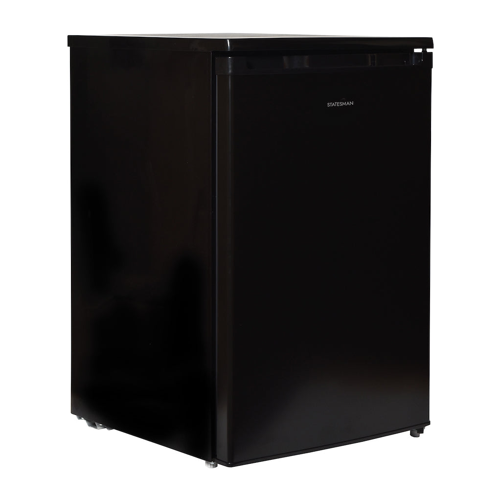 Statesman L255B 55cm Under Counter Larder Fridge Black