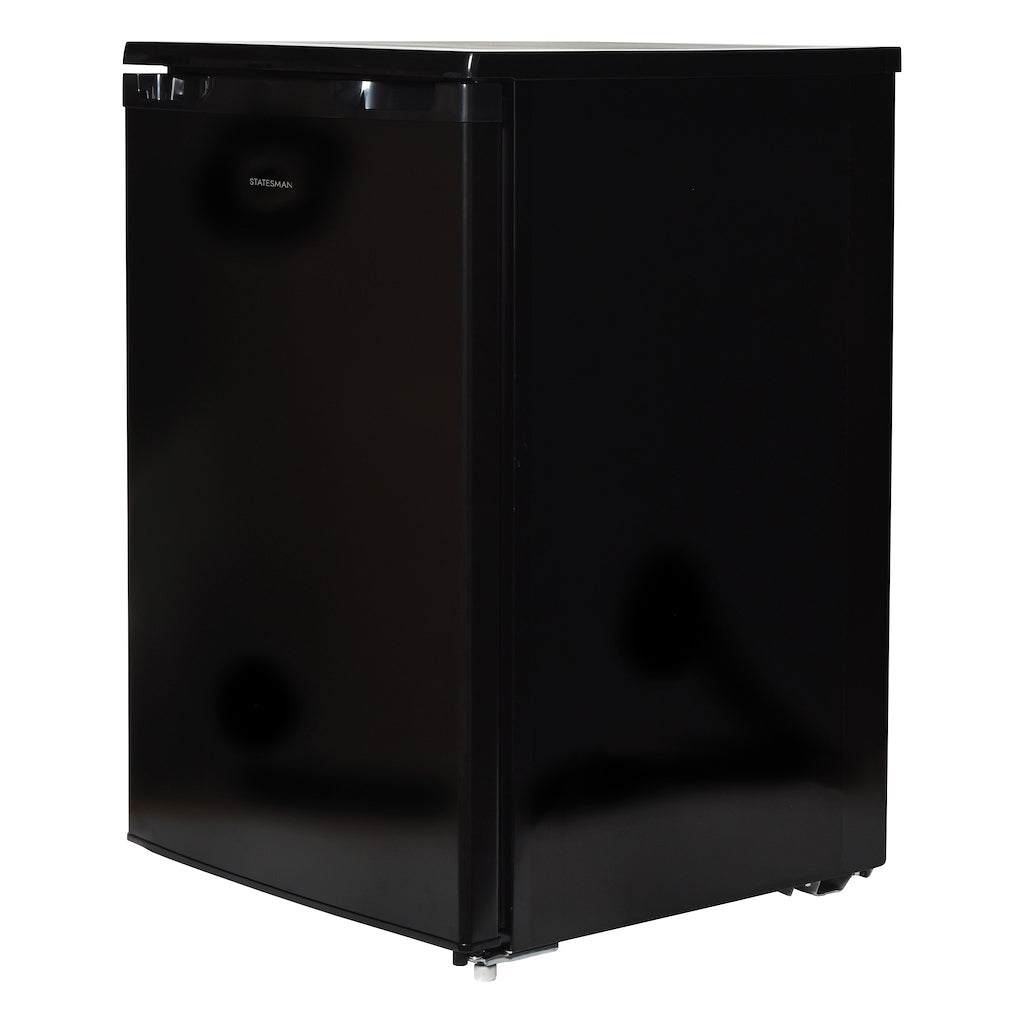Statesman L255B 55cm Under Counter Larder Fridge Black