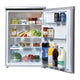 Statesman L255S 55cm Under Counter Larder Fridge Silver