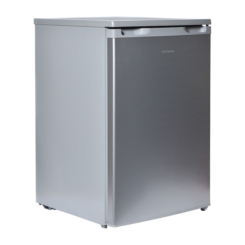 Statesman L255S 55cm Under Counter Larder Fridge Silver
