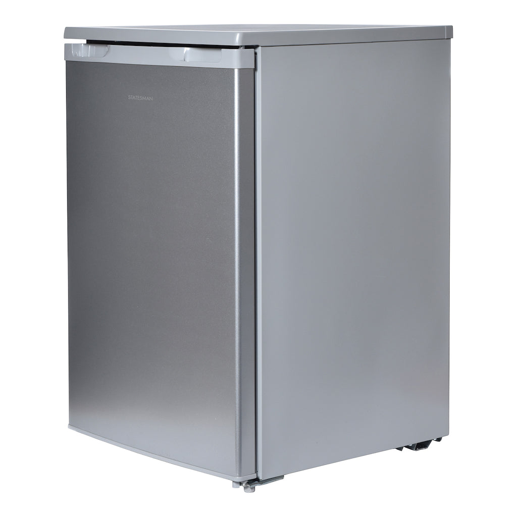 Statesman L255S 55cm Under Counter Larder Fridge Silver