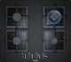 EP6A6HB20, Gas hob