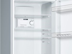 KGN34NLEAG, Free-standing fridge-freezer with freezer at bottom