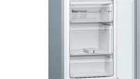 KGN34NLEAG, Free-standing fridge-freezer with freezer at bottom