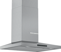 Bosch DWQ66DM50B Series 4 60cm Chimney Cooker Hood, Stainless Steel, A Rated