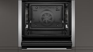 Neff N50 Slide and Hide B6ACH7HH0B Built-In Electric Single Oven with Pyrolytic Cleaning, Stainless Steel, A Rated