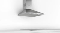 Bosch DWP74BC50B Series 2 75cm Chimney Cooker Hood, Stainless Steel, C Rated