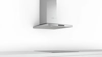 Bosch DWQ66DM50B Series 4 60cm Chimney Cooker Hood, Stainless Steel, A Rated