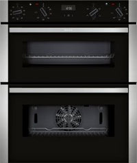 Neff J1ACE2HN0B N50 Built-Under Electric Double Oven, Stainless Steel, A Rated