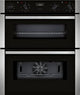 Neff J1ACE2HN0B N50 Built-Under Electric Double Oven, Stainless Steel, A Rated