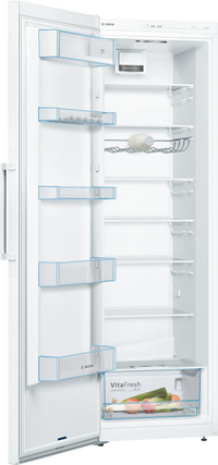Bosch KSV36VWEPG Series 4 Tall Larder Fridge, White, E Rated
