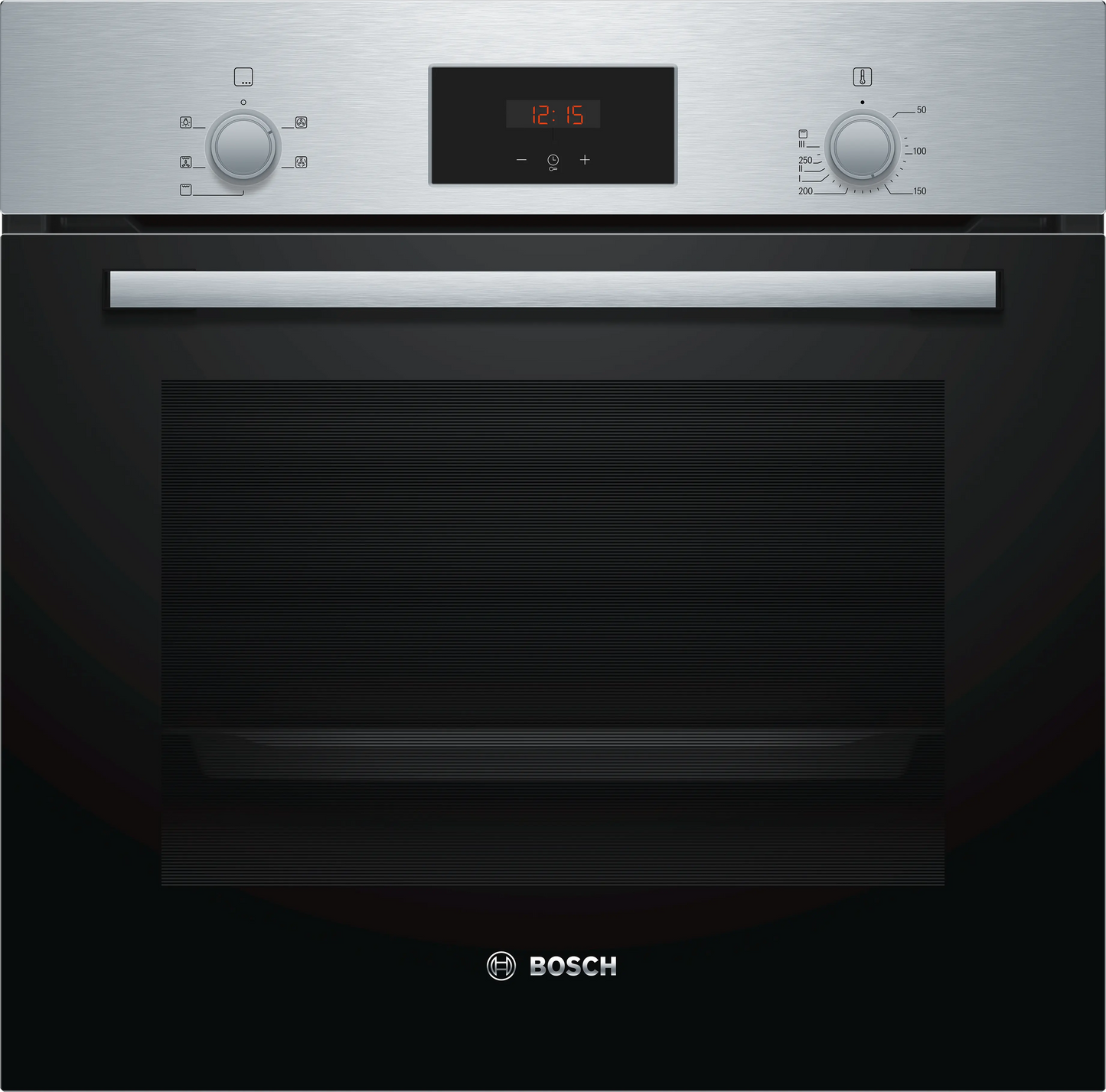 Bosch HHF113BR0B Series 2 Built-In Electric Single Oven, Stainless Steel, A Rated