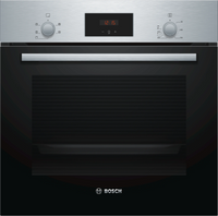 Bosch HHF113BR0B Series 2 Built-In Electric Single Oven, Stainless Steel, A Rated