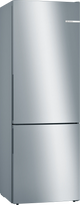 Bosch KGE49AICAG Series 6 Low Frost Fridge Freezer, 60/40, Stainless Steel, C Rated