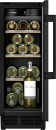 Bosch KUW20VHF0G Series 6, Built-in wine cooler, 81.8 x 29.8 cm KUW20VHF0G