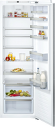 Neff KI1813FE0G N70 Built-In Larder Fridge, Fixed Hinge, White, E Rated