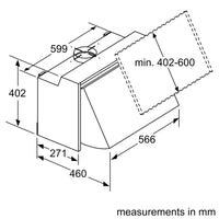 D64MAC1X0B, Integrated cooker hood
