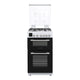 Montpellier MDOG50LW 50cm Double Gas Cooker in White