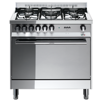 Maxima 80 cm Gas Range Cooker - Stainless Steel