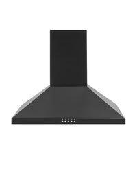Montpellier MH600BK 60cm Black Chimney Hood