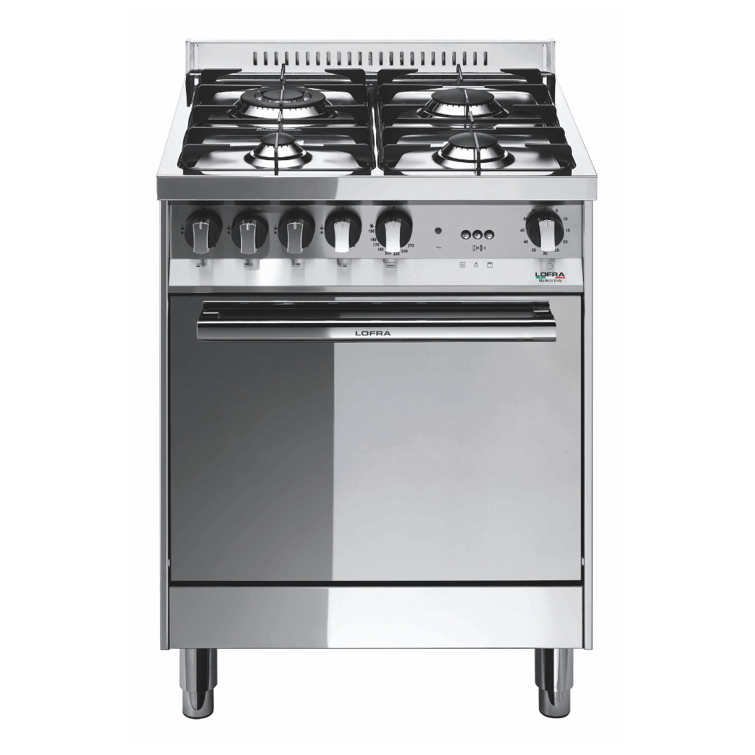 Lofra Maxima 60cm Gas Range Cooker - Stainless Steel (41010054)