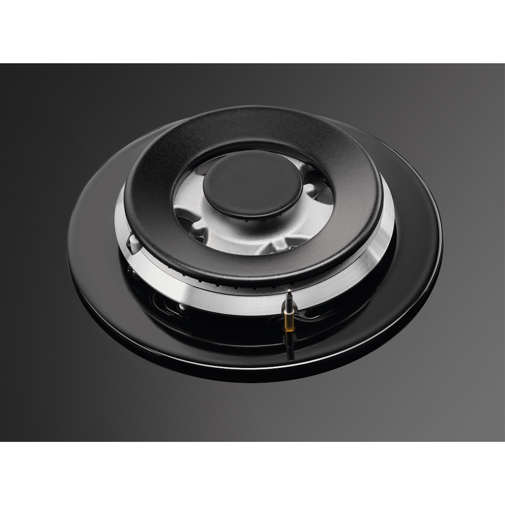 AEG HKB95820NB 6000 Gas on Glass Gas Hob