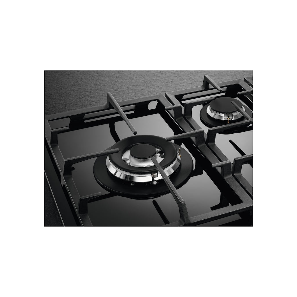 AEG HKB95820NB 6000 Gas on Glass Gas Hob
