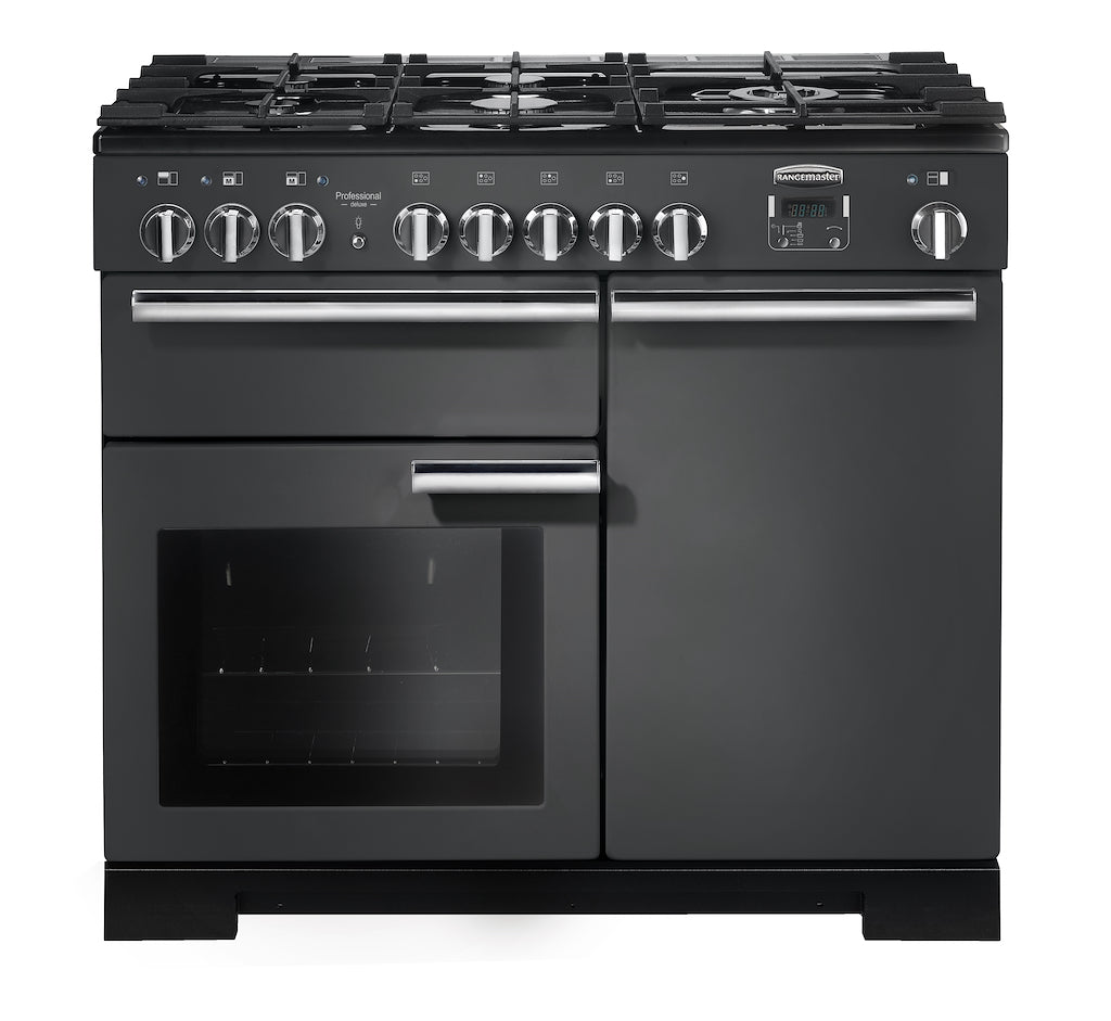 CDL90DFFSL/B 90cm Dual Fuel Range Cooker