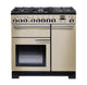 Rangemaster Professional Deluxe 90cm Dual Fuel Range Cooker - Cream (PDL90DFFCR/C)