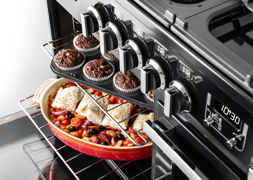 CDL110DFFSB/B 110cm Dual Fuel Range Cooker