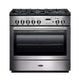 Rangemaster PROP90FXDFFSS/C 90cm Dual Fuel Range Cooker - Stainless Steel
