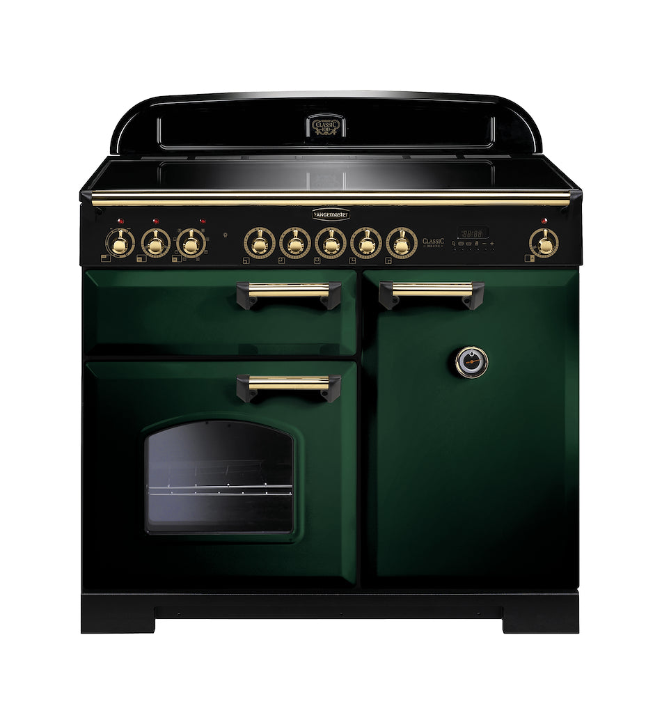 Rangemaster CDL100EIRG/B 100cm Electric Range Cooker - Racing Green