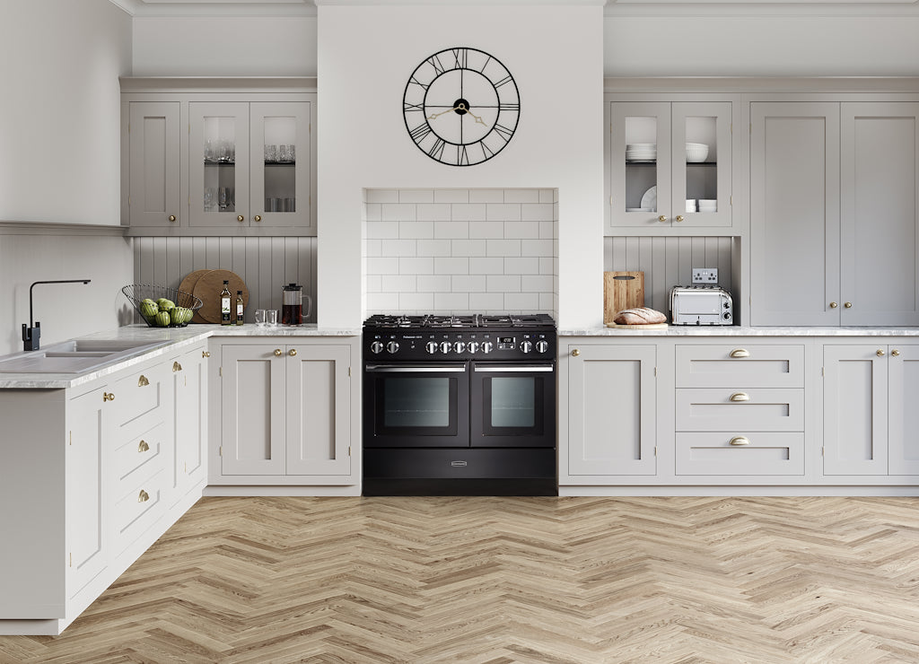 CDL110DFFSB/B 110cm Dual Fuel Range Cooker