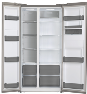 Tesla T582SBSB Side by Side Fridge Freezer