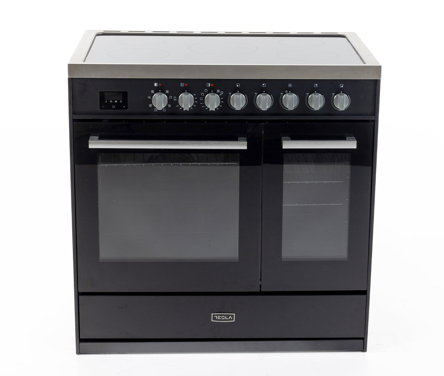 Tesla T90DCRCB/SS 90cm Ceramic Range Cooker