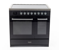 Tesla T90DCRCB/SS 90cm Ceramic Range Cooker